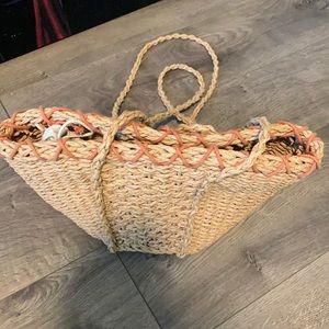 free people straw bag